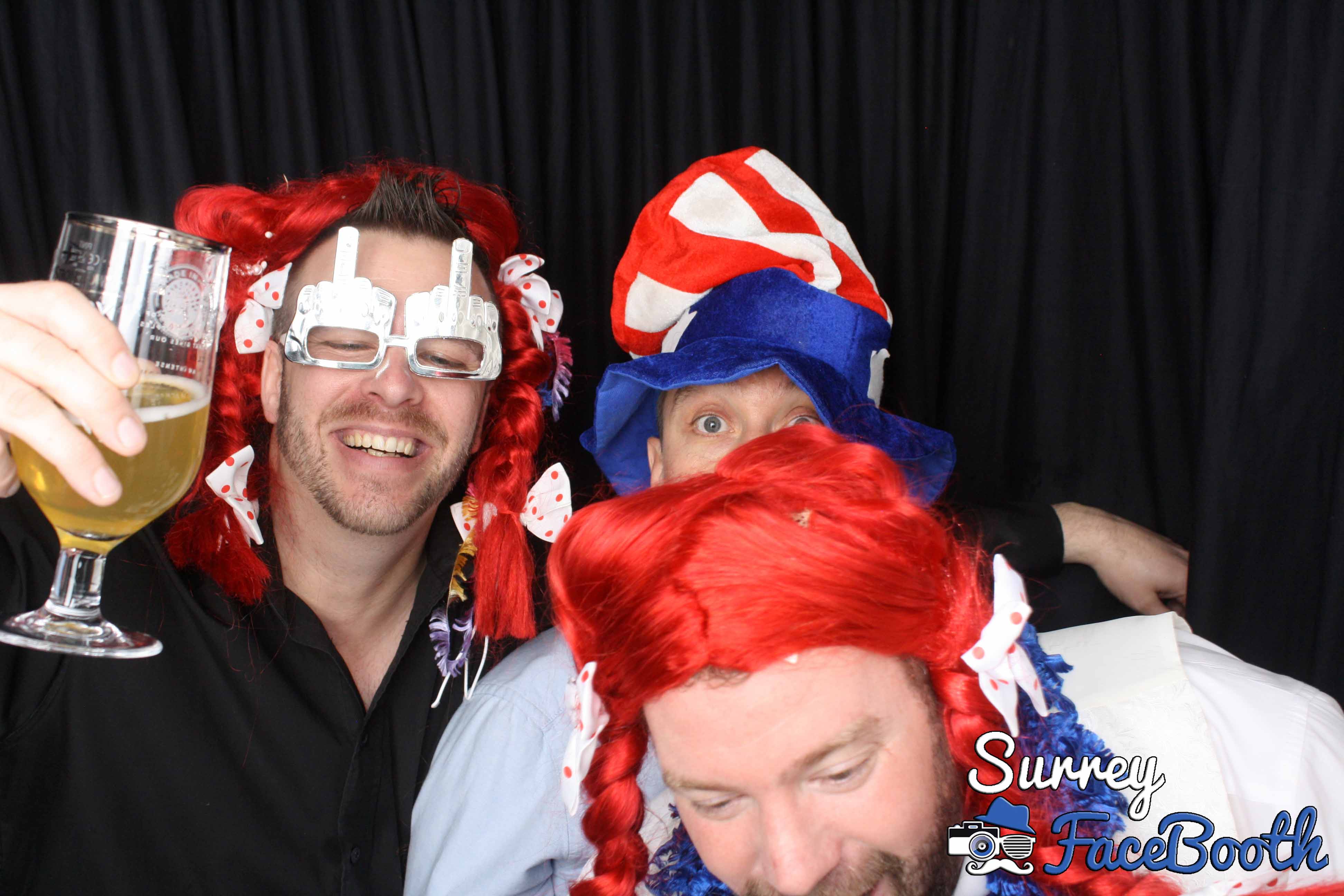 Matt & Lisa's Wedding | View more photos from the event at galleries.surreyfacebooth.co.uk/u/Surrey-FaceBooth/Matt-Lisas-Wedding